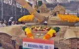 Quân đội Ấn Độ nhận 10 xe tăng T-90 Mark III mạnh vượt trội