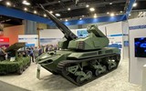 Hệ thống phòng không Skyranger 35 được lắp đặt trên khung gầm xe tăng Leopard 1