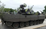 Hệ thống phòng không Skyranger 35 được lắp đặt trên khung gầm xe tăng Leopard 1