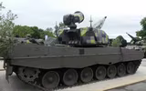 Hệ thống phòng không Skyranger 35 được lắp đặt trên khung gầm xe tăng Leopard 1