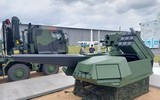 Hệ thống phòng không Skyranger 35 được lắp đặt trên khung gầm xe tăng Leopard 1