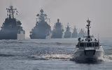Hạm đội Baltic triển khai hàng chục tàu chiến sẵn sàng ngăn chặn EU bắt tàu chở dầu