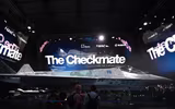 Tiêm kích tàng hình Su-75 Checkmate bất ngờ xuất hiện trên đường băng