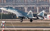 Tiêm kích Su-57 trở thành 'ngôi sao' tại Triển lãm hàng không Aero India 2025