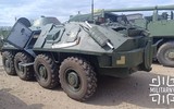 Thiết giáp chở quân BTR-60D độc đáo của Ukraine tham chiến