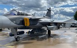 Tiêm kích JAS 39 Gripen bội phần đáng sợ nhờ tên lửa hành trình Taurus