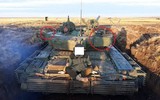 Xe tăng T-72B3 bất khả xâm phạm khi có hệ phòng vệ chủ động Arena-M và giáp phản ứng nổ Relikt?