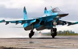 Oanh tạc cơ Su-34 hư hỏng nặng sau cú hạ cánh bất thành