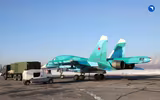 Oanh tạc cơ Su-34 hư hỏng nặng sau cú hạ cánh bất thành