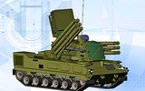 Tổ hợp phòng không Pantsir-SM-SV bất ngờ xuất hiện ngoài tiền tuyến