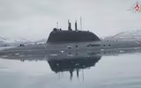 Tàu ngầm hạt nhân Krasnoyarsk thị uy tên lửa ở Thái Bình Dương