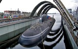 Tàu ngầm hạt nhân Krasnoyarsk thị uy tên lửa ở Thái Bình Dương