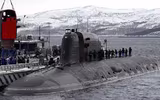 Tàu ngầm hạt nhân Krasnoyarsk thị uy tên lửa ở Thái Bình Dương