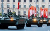 Xe tăng, thiết giáp Nga sau khi tham dự Lễ duyệt binh sẽ tiến thẳng ra mặt trận