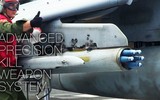 Tiêm kích F-15 mang 42 tên lửa giá rẻ APKWS II để chống máy bay không người lái