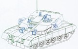 Ý tưởng độc đáo: Ghép tháp pháo xe tăng Leclerc lên khung gầm chiến xa T-80