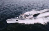 Xuồng không người lái đa năng Magura V7 trang bị tên lửa AIM-9 tối tân nhất