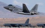 Tín hiệu báo động khi Không quân Mỹ điều động tiêm kích F-22 tới Trung Đông