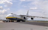 Siêu vận tải cơ An-124 bất ngờ xuất hiện trên bầu trời Kyiv sau 3 năm