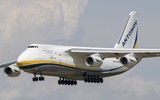 Siêu vận tải cơ An-124 bất ngờ xuất hiện trên bầu trời Kyiv sau 3 năm