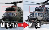 Nga phát triển trực thăng Mi-80 để thay thế toàn bộ phi đội Mi-8/17