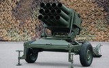 Pháo phản lực M93A3 Haron hàng hiếm bất ngờ xuất hiện trên chiến trường Ukraine