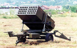 Pháo phản lực M93A3 Haron hàng hiếm bất ngờ xuất hiện trên chiến trường Ukraine