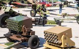 Pháo phản lực M93A3 Haron hàng hiếm bất ngờ xuất hiện trên chiến trường Ukraine