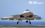 Hình dáng tiêm kích hạm tàng hình thế hệ 6 F/A-XX chính thức hé lộ