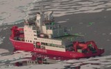 Mỹ báo động khi hàng loạt tàu phá băng Trung Quốc áp sát Alaska