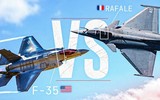 Tiêm kích Rafale gây bất ngờ lớn khi 'hạ gục' F-35 trong trận chiến đối kháng