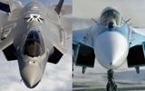 Điều gì xảy ra khi tiêm kích Su-27 đụng độ F-35 trên bầu trời Baltic?