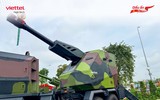 Nước ngoài quan tâm pháo tự hành bánh lốp 152 mm do Việt Nam chế tạo
