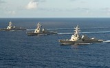Tiêm kích Su-30MK2 Venezuela 'đe dọa nghiêm trọng' biên đội tàu chiến Mỹ