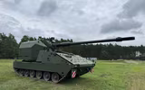 Pháo tự hành bánh xích RCH 155 TRACKED 'cách mạng hóa' chính thức ra mắt