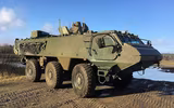 Latvia gấp rút viện trợ hàng chục xe thiết giáp Patria 6x6 cho Ukraine