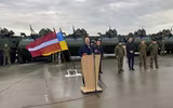 Latvia gấp rút viện trợ hàng chục xe thiết giáp Patria 6x6 cho Ukraine