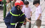 Học sinh, sinh viên với trải nghiệm thú vị tại triển lãm quốc tế phòng cháy, chữa cháy 