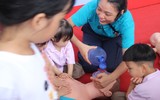 Học sinh, sinh viên với trải nghiệm thú vị tại triển lãm quốc tế phòng cháy, chữa cháy 