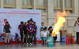 Học sinh, sinh viên với trải nghiệm thú vị tại triển lãm quốc tế phòng cháy, chữa cháy 