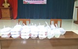 Công an xã Tây Phương xuyên mưa sơ tán 27 hộ khỏi vùng sạt lở