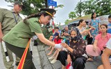Thắm đẹp tình quân dân trên tuyến đường Phạm Văn Đồng trước sự kiện A80