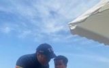 Hình ảnh đẹp của Công an Thủ đô qua hoạt động trải nghiệm phòng cháy tại Triển lãm thành tựu đất nước