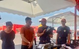 Hình ảnh đẹp của Công an Thủ đô qua hoạt động trải nghiệm phòng cháy tại Triển lãm thành tựu đất nước