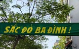 Biển cờ Tổ quốc tung bay 800 mét giữa lòng Thủ đô