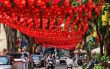 Biển cờ Tổ quốc tung bay 800 mét giữa lòng Thủ đô
