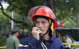 Những khoảnh khắc không thể nào quên của các chiến sỹ Cảnh sát phòng cháy chữa cháy Hà Nội