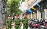 Công an phường Ba Đình xử lý bãi xe 
