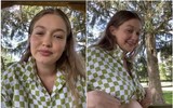 [ẢNH] ‘Thiên thần’ Gigi Hadid đẹp hút hồn trong bộ ảnh khoe bụng bầu 