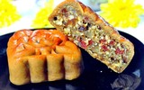 [ẢNH] ‘Bật mí’ bí quyết giúp ăn bánh Trung thu không lo béo